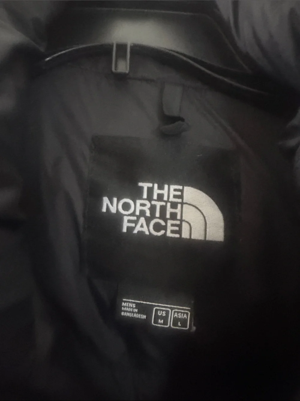 The North Face Black Down Puffer Coat